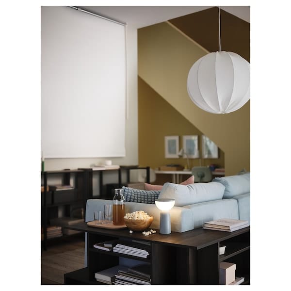 Ikea HOLMERUD - Side table, dark brown, 80x31 cm