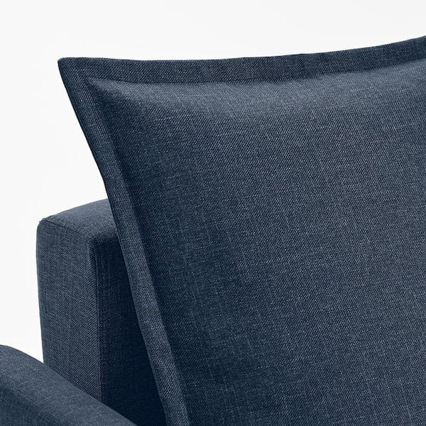 Ikea HOLMSUND - 3-seater sofa bed, Kilanda dark blue
