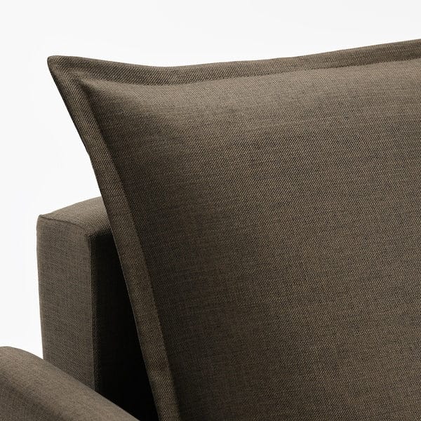Ikea HOLMSUND - 3-seater sofa bed, Kilanda dove-grey