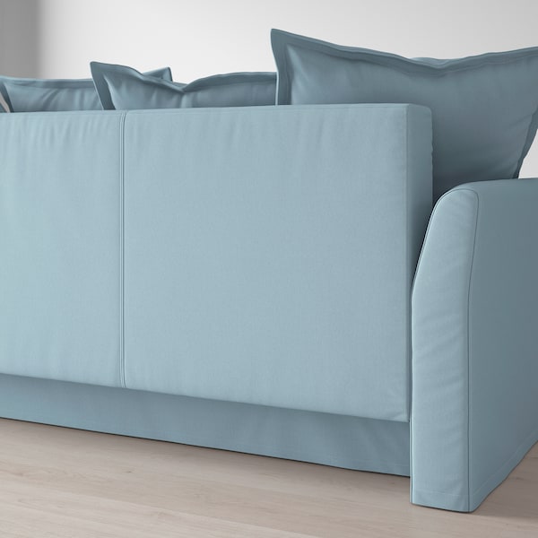 HOLMSUND 3-seater sofa bed - Blue orrsta ,