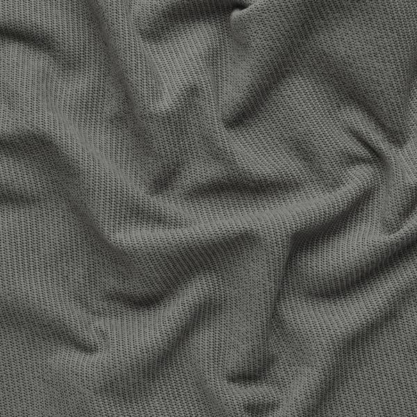HOLMSUND - Cover for corner sofa bed, Borgunda dark grey