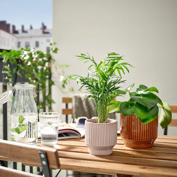 Ikea HONUNGSPALM - Plant pot, in/outdoor/beige, 9 cm