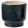 HONUNGSPALM plant pot, in/outdoor/blue, 12 cm