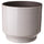 HONUNGSPALM plant pot, in/outdoor/grey/beige, 17 cm