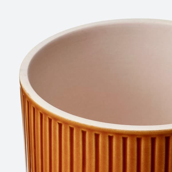 Ikea HONUNGSPALM - Plant pot, in/outdoor/brown, 12 cm