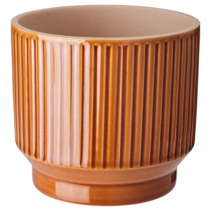 Ikea HONUNGSPALM - Plant pot, in/outdoor/brown, 12 cm