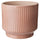 HONUNGSPALM plant pot, in/outdoor/pink, 17 cm