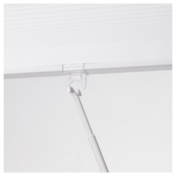 HOPPVALS cellular blind, white, 140x155 cm