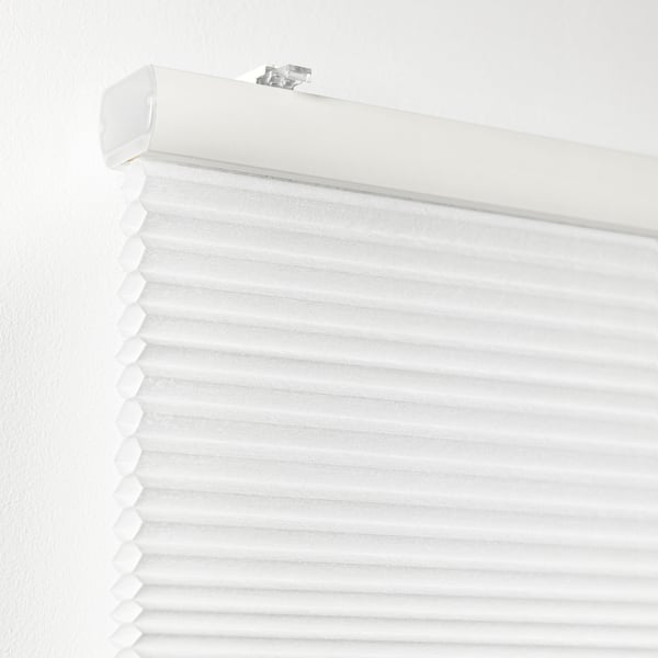 HOPPVALS cellular blind, white, 60x155 cm