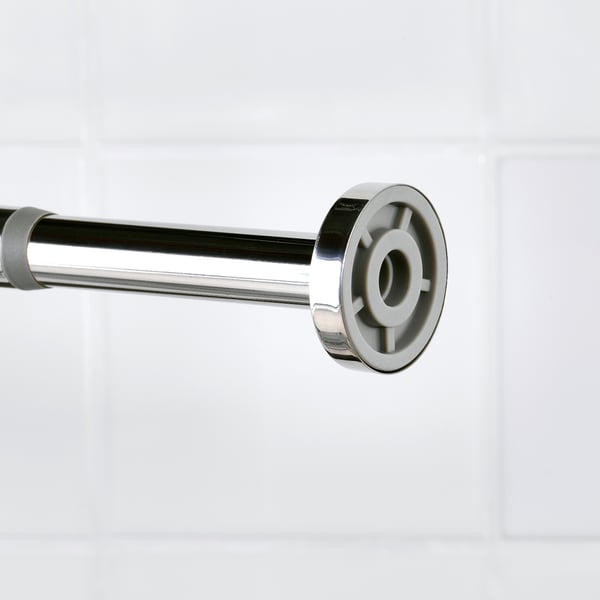 HORNEN shower curtain rod, 120-200 cm