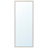 HOVET mirror, oak effect/brown, 78x196 cm