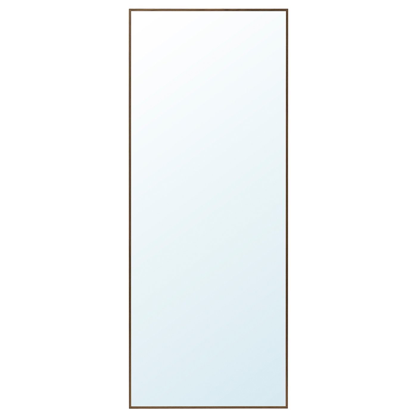 HOVET mirror, oak effect/brown, 78x196 cm