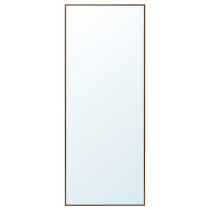 HOVET mirror, oak effect/brown, 78x196 cm