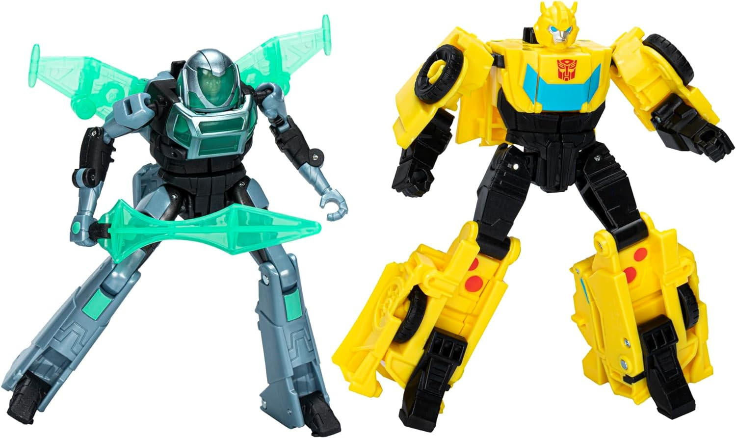 Transformers - Earthspark Cyber-Combiner: Bumblebee e Mo Malto