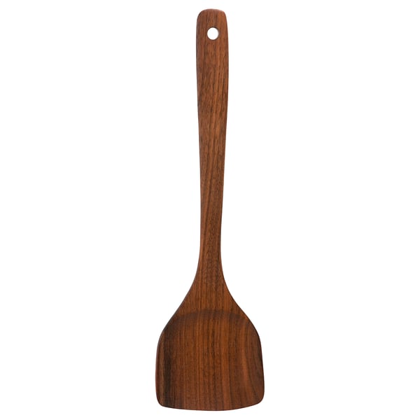 HULDHET wok spatula, walnut