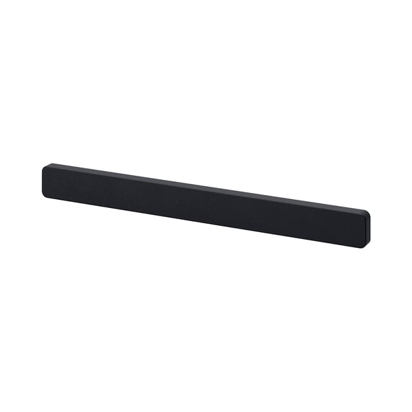 HULTARP magnetic knife rack, black, 38 cm