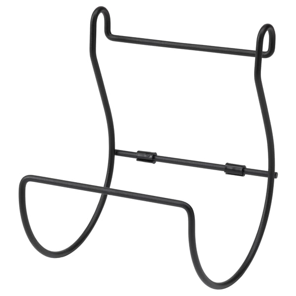 HULTARP kitchen roll holder, black, 14.5x19x14.5 cm