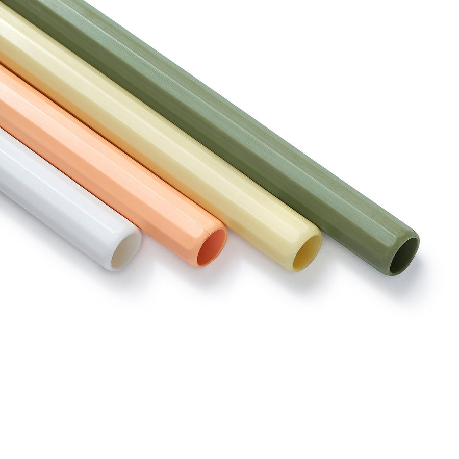 HUMLESUGA drinking straws/cleanbrush set of 5, mixed colours, 20 cm