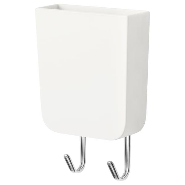 HUNDKOJA container with magnet and 2 hooks, 6x3 cm