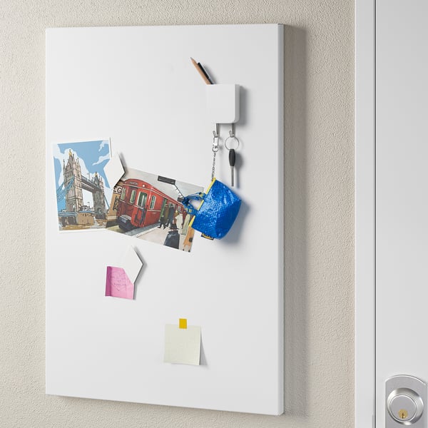 HUNDKOJA container with magnet and 2 hooks, 6x3 cm