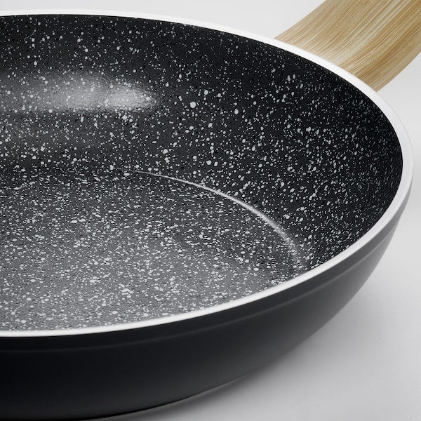 HUSKNUT - Frying pan, non-stick coating black,24 cm
