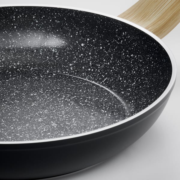 HUSKNUT frying pan, non-stick coating black, 24 cm