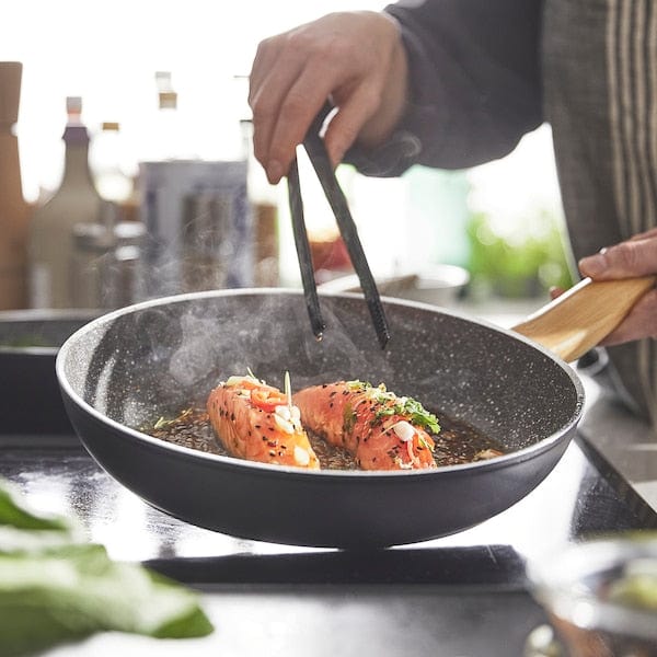 Ikea HUSKNUT - Frying pan, non-stick coating black,28 cm