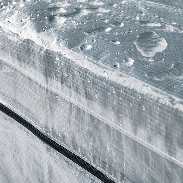 HYLLIS - HYLLIS Cover, transparent/in/outdoor, 60x27x74 cm