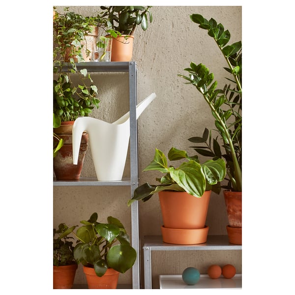 HYLLIS shelving unit in/outdoor, 180x27x74-140 cm