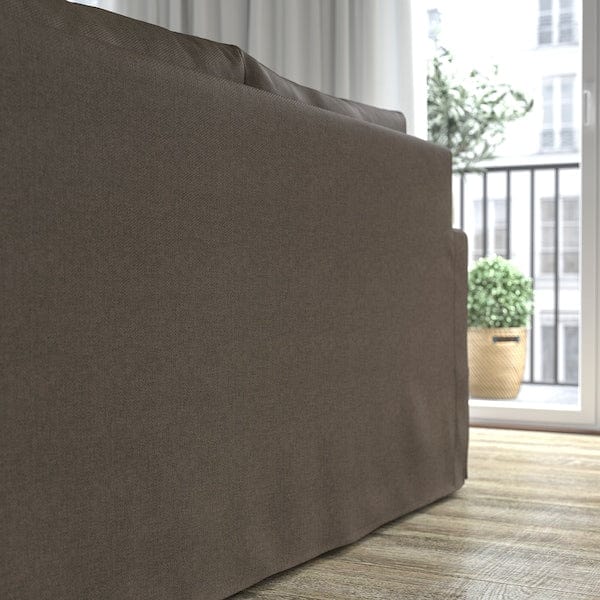 Ikea HYLTARP - 3-seater sofa/chaise-longue, right, Gransel dove-grey ,