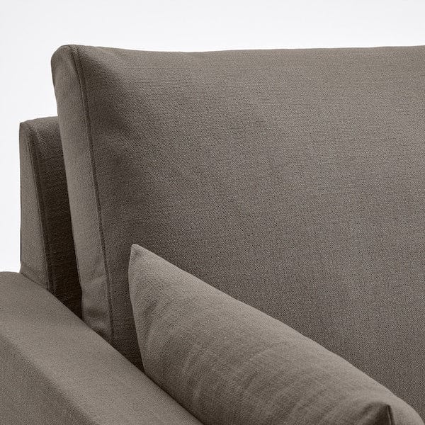 Ikea HYLTARP - 3-seater sofa/chaise-longue, right, Gransel dove-grey ,