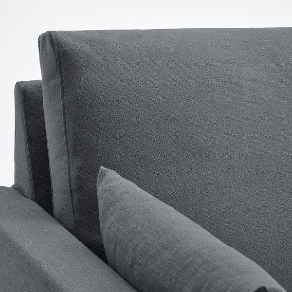Ikea HYLTARP - 3-seater sofa/chaise-longue, right, Gransel grey ,