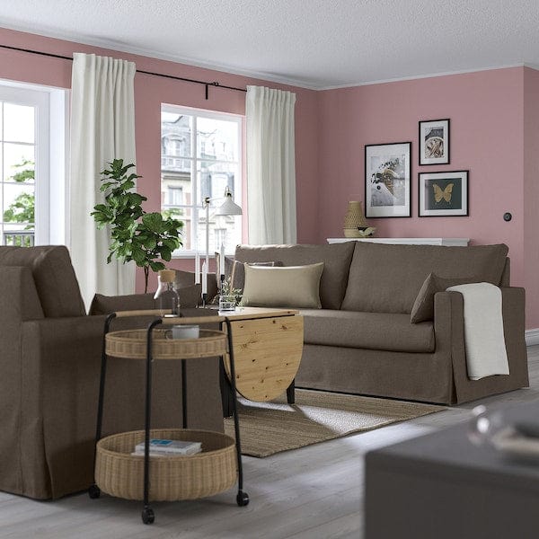 Ikea HYLTARP - 3-seater sofa, Gransel dove grey ,