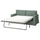 HYLTARP - 2-seater sofa bed cover, Hemmesta gray-green