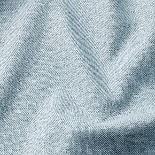HYLTARP - Cover for 2-seater sofa bed, Kilanda pale blue ,
