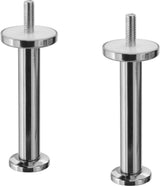 STALLARP leg, chrome-plated, 4x10x4 cm, 2 pack