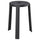 IBBARBO - IBBARBO Stool, dark grey