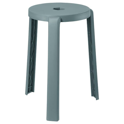 IBBARBO - Stool, turquoise