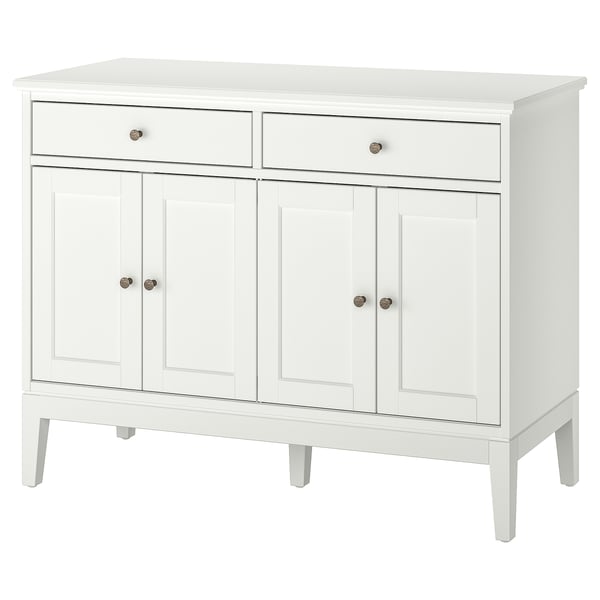 IDANÄS sideboard, white, 124x50x95 cm