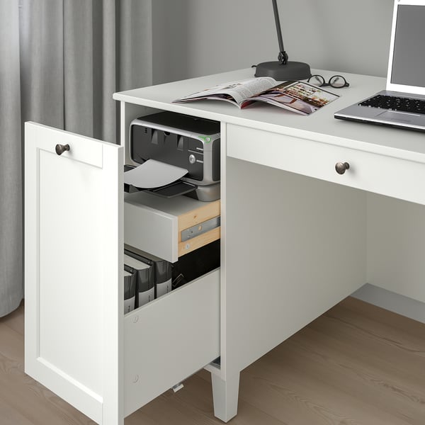 IDANÄS desk, white, 152x70 cm