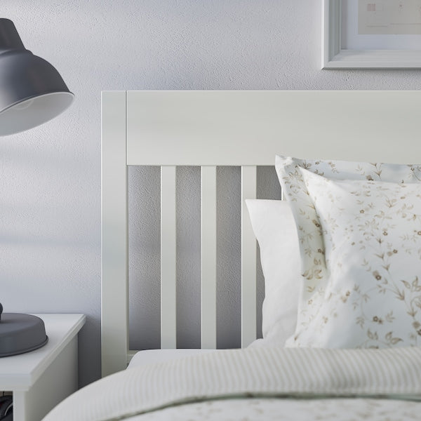 IDANÄS Bed frame, white / Lindbåden, 140x200 cm