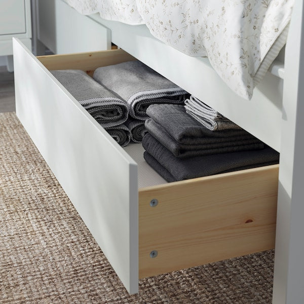 IDANÄS - Bed frame with drawers , 90x200 cm