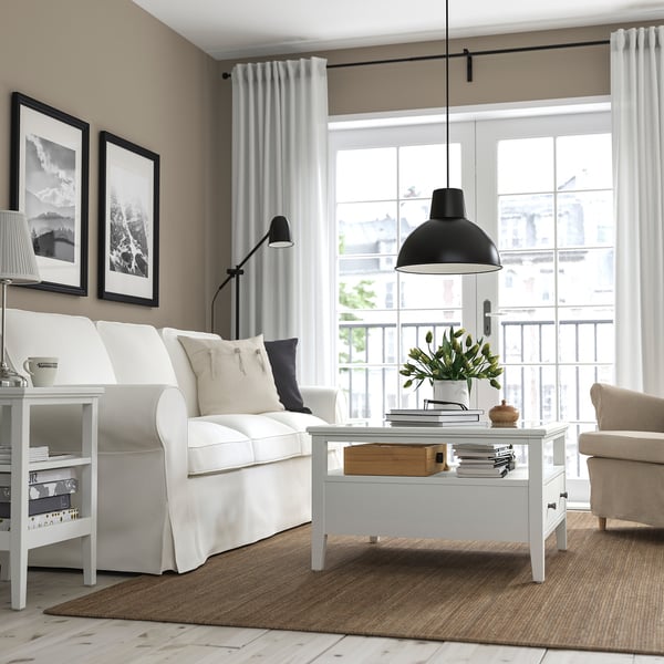 IDANÄS coffee table, white, 80x80 cm