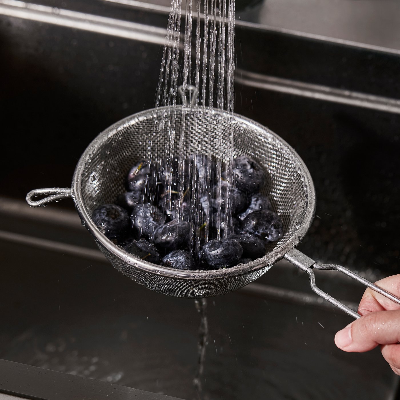 IDEALISK strainer, stainless steel, 14 cm