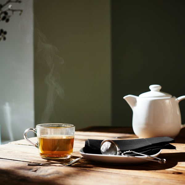 IDEALISK tea infuser, stainless steel