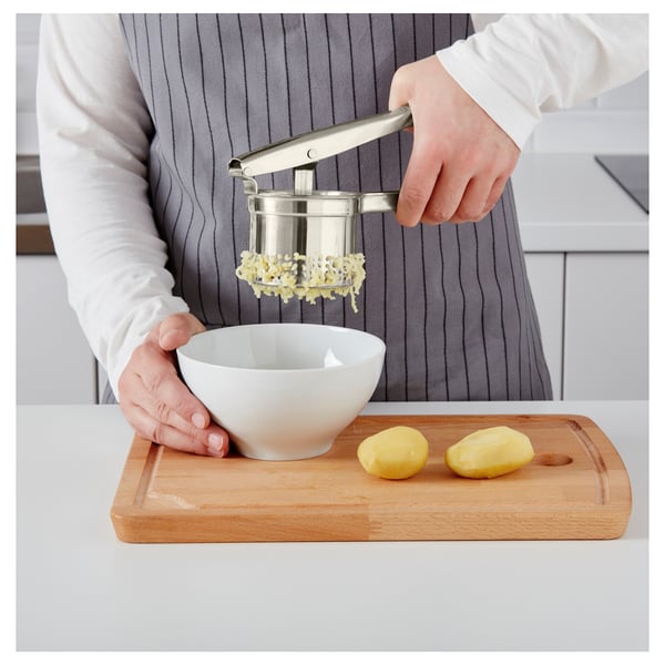 IDEALISK potato press, stainless steel, 8 cm