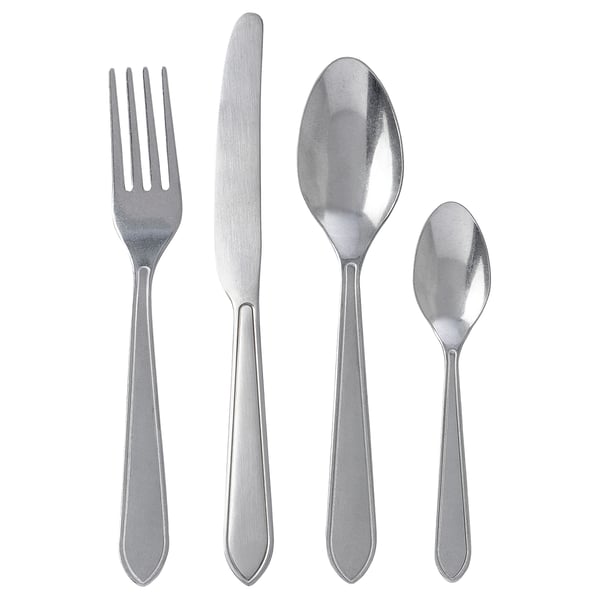 IDENTITET - IDENTITET 16-piece cutlery set, stainless steel