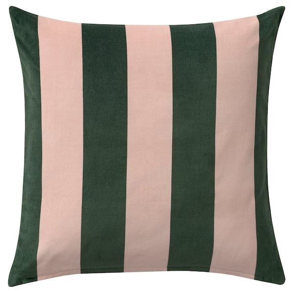 Ikea IDGRAN - Cushion cover, stripe/pink green, 50x50 cm