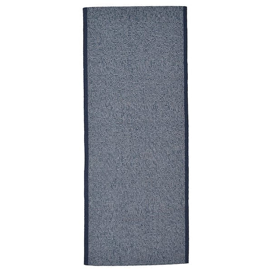 Ikea IDROTTSPLATS - Rug, flatwoven, blue, 80x200 cm