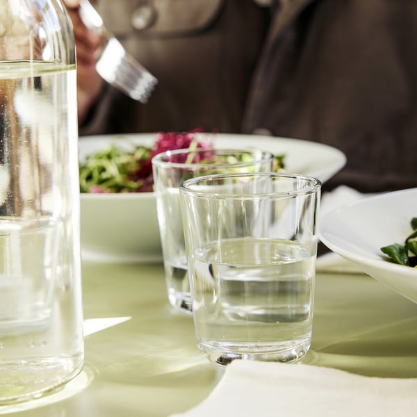 IKEA 365+ glass, clear glass, 20 cl, 6 pack
